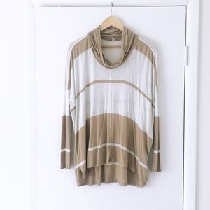 Bordeaux Cowl Neck Sweater